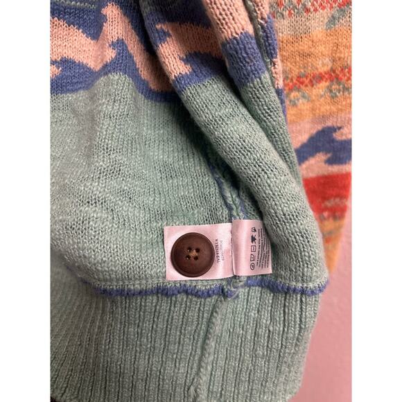 NWT FAHERTY Palm Isle 100% Organic Cotton Cardigan sweater size Small MSRP $298 - Picture 5 of 11